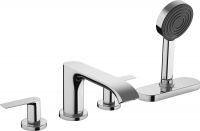 Vorschau: Hansgrohe Vivenis 4-Loch Wannenrandarmatur mit Schlauchbox (sBox),chrom 75444000