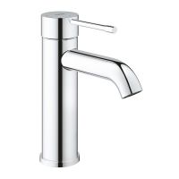 Vorschau: Grohe Essence Einhand-Waschtischbatterie, ES-Funktion, S-Size, mit Push-Open Ablaufgarnitur, chrom