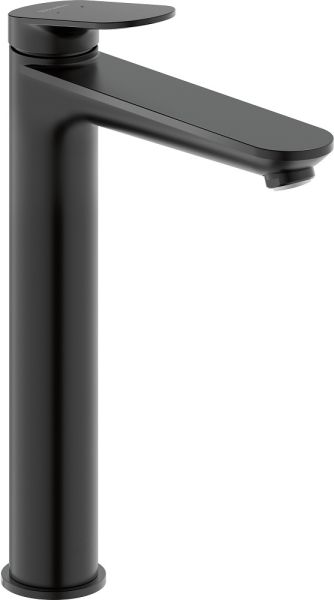 Duravit Wave Einhebel-Waschtischarmatur XL, ohne Ablaufgarnitur, schwarz matt WA1040002046