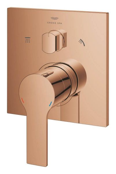 Grohe Allure Einhandbatterie mit 3-Wege Umstellung, eckig