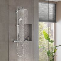 Vorschau: Grohe Euphoria System 310 Duschsystem mit Thermostatbatterie, chrom