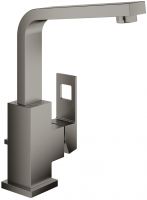 Vorschau: Grohe Eurocube Einhand-Waschtischbatterie mit Ablaufgarnitur, L-Size hard graphite gebürstet 23135AL0