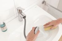 Grohe Start Waschtischarmatur M-Size mit herausziehbarem Auslauf, chrom