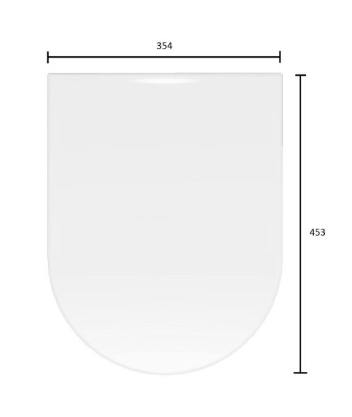 Catalano Sfera-Zero WC-Sitz abnehmbar, ohne Absenkautomatik, weiß SCST