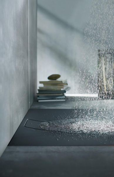Duravit Stonetto Duschwanne rechteckig 80x90cm, Mineralguss