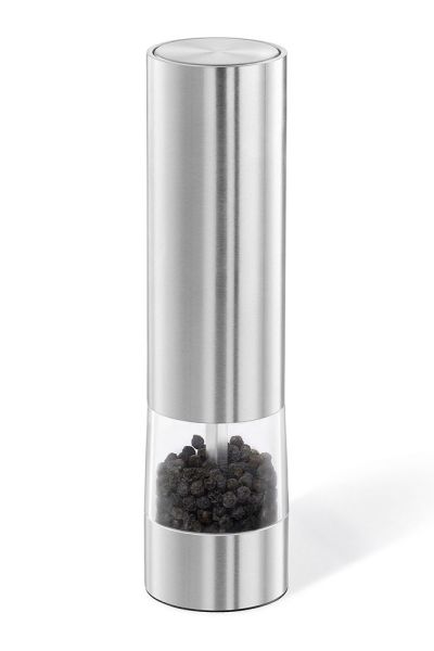 ZACK MONINO Pfeffermühle elektrisch, edelstahl seidenmatt 20935 
