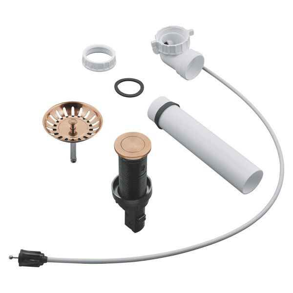 Grohe Zugstangen-Ablaufgarnitur warm sunset gebürstet 40986DL0