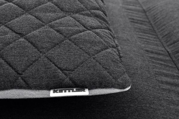 KETTLER EGO Sonnenliege Sunbrella® 200x90cm, anthrazit/ sooty