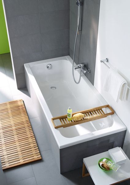 Duravit D-Code Einbau-Badewanne rechteckig 160x70cm, weiß