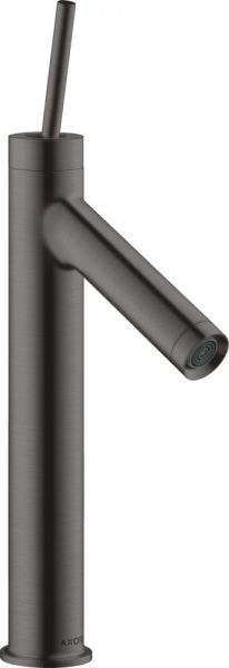 Axor Starck Einhebel-Waschtischmischer 170 ohne Zugstange brushed black chrome 10123340