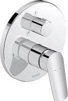 Duravit No.1 Einhebel-Wannenmischer Unterputz, chrom N15210018010