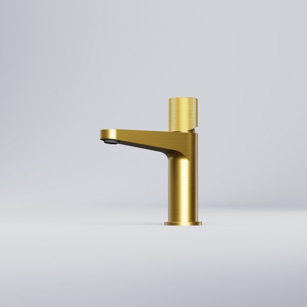 Steinberg Serie 171 Waschtisch-Einhebelmischer ohne Ablaufgarnitur gold gebürstet 1711010BG 