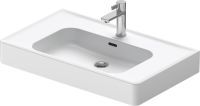 Duravit Soleil by Starck Waschtisch 80x48cm, mit Überlauf, ohne Wondergliss, weiß 2377800000