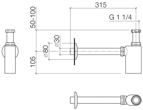 Dornbracht Geruchverschluss 1 1/4"