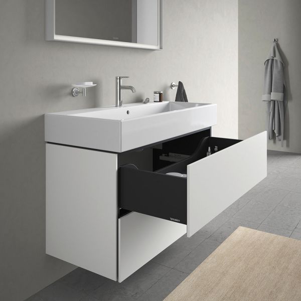 Duravit L-Cube Waschtischunterschrank wandhängend 98x46cm mit 2 Schubladen für Vero Air 235010