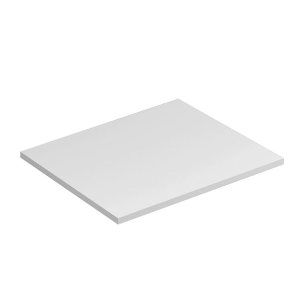 Kludi ICOS Deckplatte 60x50cm für Waschtischunterschrank, weiß matt 50T6053