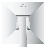 Vorschau: Grohe Allure Brilliant Einhand-Brausebatterie, eckig