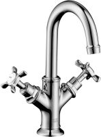 Axor Montreux 2-Griff Waschtischarmatur 160 mit Kreuzgriffen für Handwaschbecken chrom 16505000 Axor Montreux 2-Griff Waschtischarmatur 160 mit Kreuzgriffen für Handwaschbecken chrom 16505000
