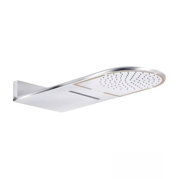 Kludi A-QA Kopfbrause Ø25cm, mit Schwallstrahl, chrom 6488005-00