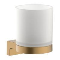 hansgrohe AddStoris S Zahnputzbecher, brushed bronze 41769140 