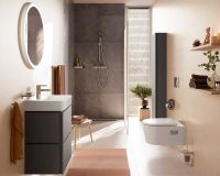 Vorschau: hansgrohe Activera Select S Brausesystem Aufputz mit Thermostat, EcoSmart, chrom