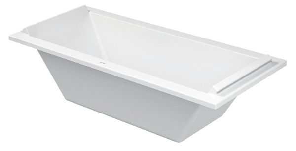 Duravit Starck Einbau-Badewanne rechteckig 180x80cm, weiß