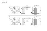 Vorschau: Villeroy&Boch ViCare Waschbecken mit 1 Hahnloch, barrierefrei, weiß, 80x55cm 41208001