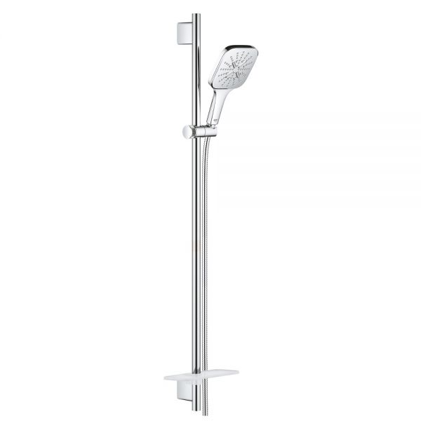 Grohe Rainshower 130 SmartActive Cube Brausestangenset 90cm, 3 Strahlarten