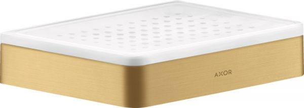 Axor Universal Accessoires SeifenschaleAblage brushed gold optic 42803250