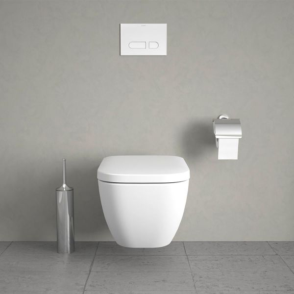 Duravit Happy D.2 WC-Sitz mit Absenkautomatik, abnehmbar, weiß