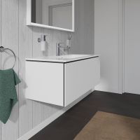 Vorschau: Duravit L-Cube Waschtischunterschrank wandhängend 102x48cm mit 1 Schublade für ME by Starck 233610