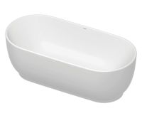 Vorschau: Duravit Luv freistehende Badewanne 180x85cm weiß matt