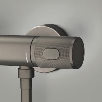 Vorschau: Grohe Precision Feel Thermostat-Brausebatterie mit ProGrip Rändelstruktur, hard graphite gebürstet 34790AL0