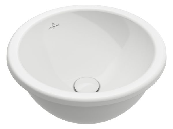 Villeroy&Boch Loop&Friends Einbauwaschbecken rund, Ø45cm, weiß 4A600001