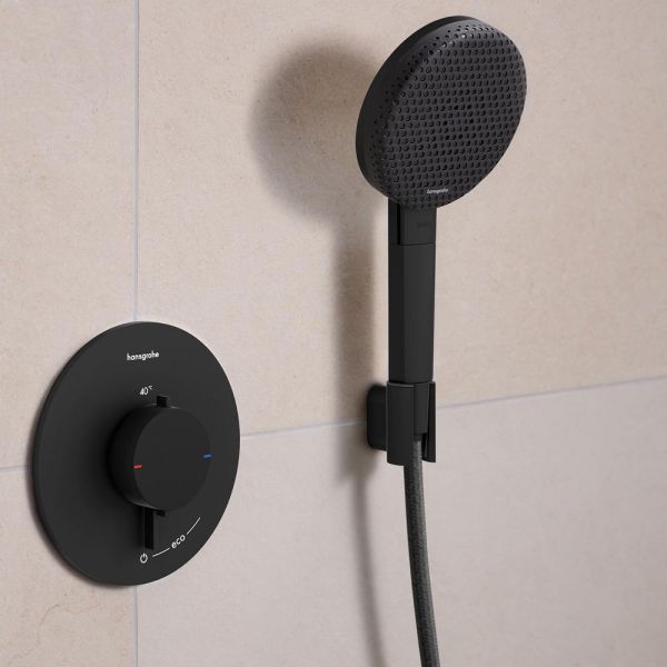 hansgrohe Porter Fine Duschkopfhalterung, schwarz matt