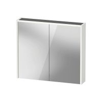 Vorschau: Duravit D-Code 2.0 Spiegelschrank 80x70cm mit LED-Beleuchtung, 2 Türen, weiß matt