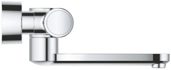 Grohe Eurosmart Cosmopolitan E Infrarot-Elektronik für Waschtisch-Wandarmatur, Ausladung 255mm, chrom 36455000 1