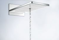 Vorschau: Hansgrohe Rainmaker Select 580 3jet Kopfbrause, weiß/chrom