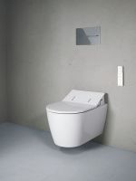 Vorschau: Duravit ME by Starck Wand-WC 57x37,3cm oval, weiß 2528590000