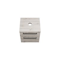 Vorschau: Burgbad Eqio Waschtischunterschrank für Aufsatzwaschtisch 60x55cm mit Konsolenplatte