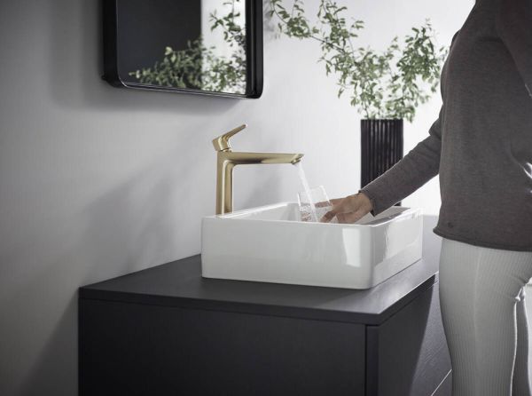 Hansgrohe Talis E Waschtischarmatur 240 ohne Ablaufgarnitur brushed bronze 71717140