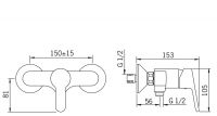 Vorschau: Hansa Hansaprimo Einhand-Brause-Batterie, chrom