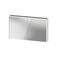 Vorschau: Duravit D-Code 2.0 Spiegelschrank 120x70cm mit LED-Beleuchtung, 2 Türen, weiß matt