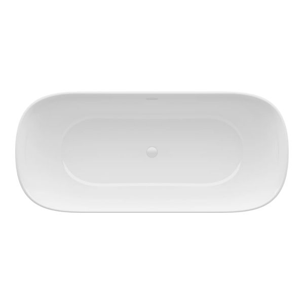 Laufen Meda freistehende Badewanne 180x80cm aus Marbond