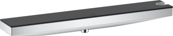 Hansgrohe Rainfinity Duschablage mit Wandanschluss & Brausehalter Porter 500 rechts