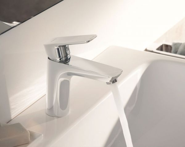 Kludi Pure&Style Waschtisch-Einhandmischer 100 ohne Ablaufgarnitur, chrom 402920575