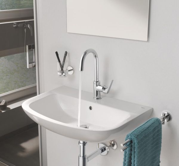 Grohe Start Flow Einhand-Waschtischbatterie L-Size mit Ablaufgarnitur, chrom