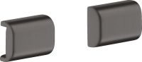 brushed black chrome