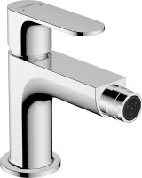 Hansgrohe Rebris S Einhebel-Bidetmischer mit Zugstangen-Ablaufgarnitur, chrom 72210000