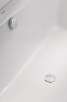 Vorschau: Duravit Happy D.2 Einbau-Badewanne rechteckig Rückenschräge links 170x75cm, weiß